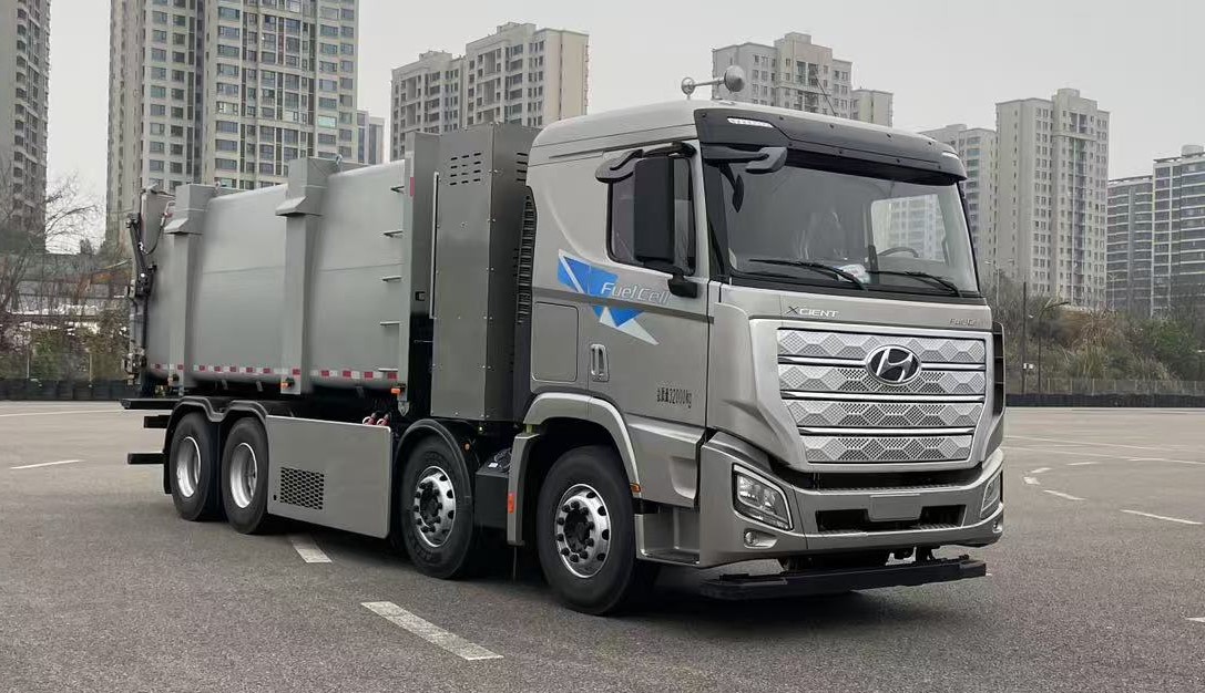 XDQ5320ZXLFCEV07型燃料電池廂式垃圾車圖片