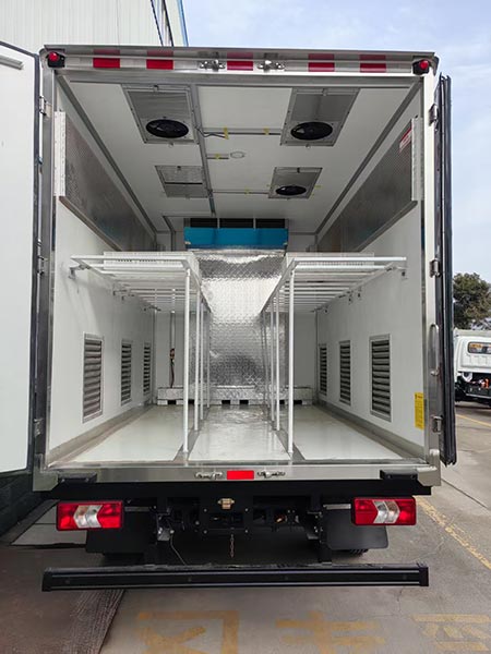 程力威牌CLW5040XCQBXZ雛禽運輸車公告圖片