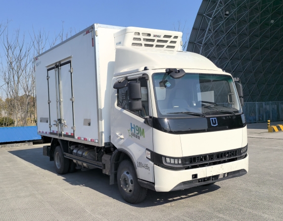 遠(yuǎn)程牌GTS5041XLCSHEVGMS1甲醇插電式增程混合動(dòng)力冷藏車(chē)公告圖片