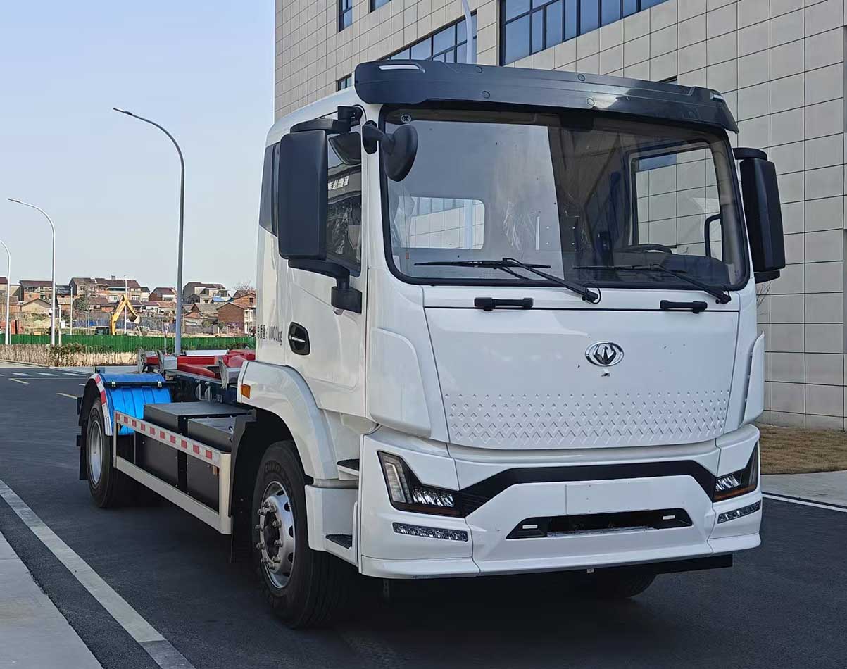 XSZ5180ZXXCLBEV型純電動車廂可卸式垃圾車圖片