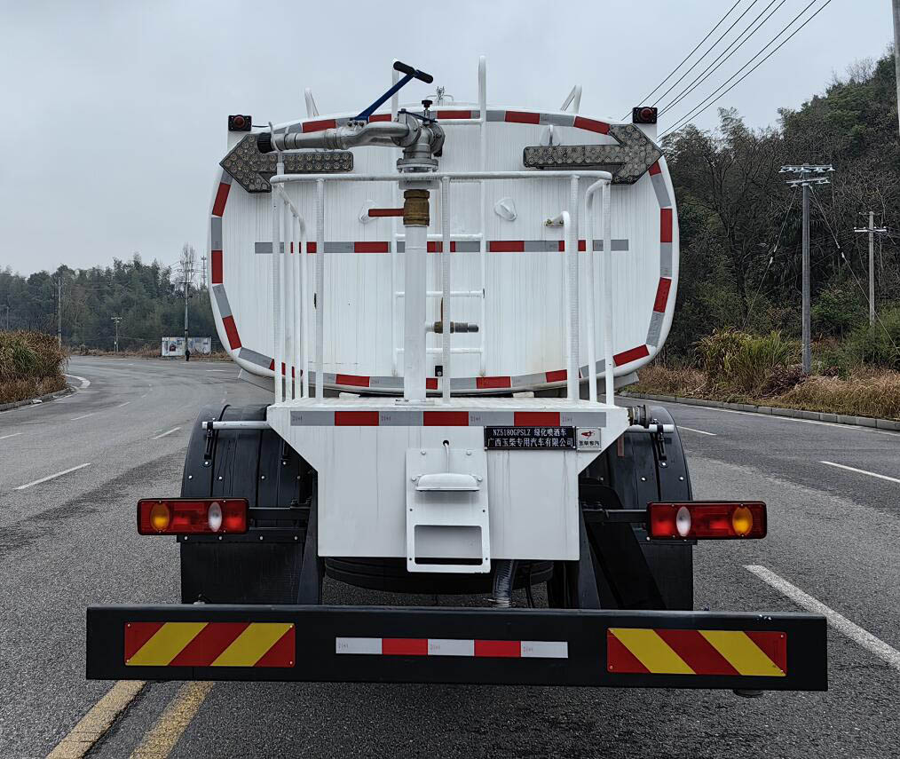 玉柴專汽牌NZ5180GPSLZ綠化噴灑車公告圖片