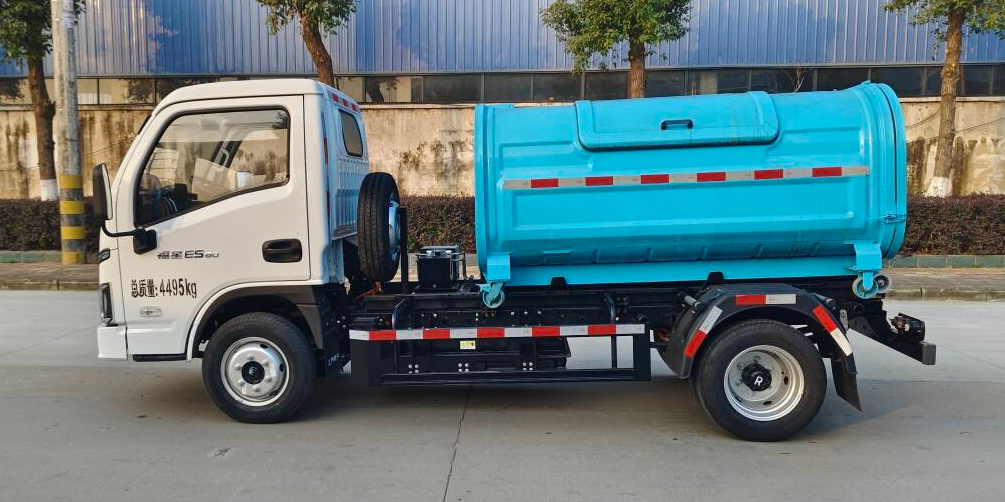 廈工牌XXG5040ZXXBEV純電動(dòng)車廂可卸式垃圾車公告圖片