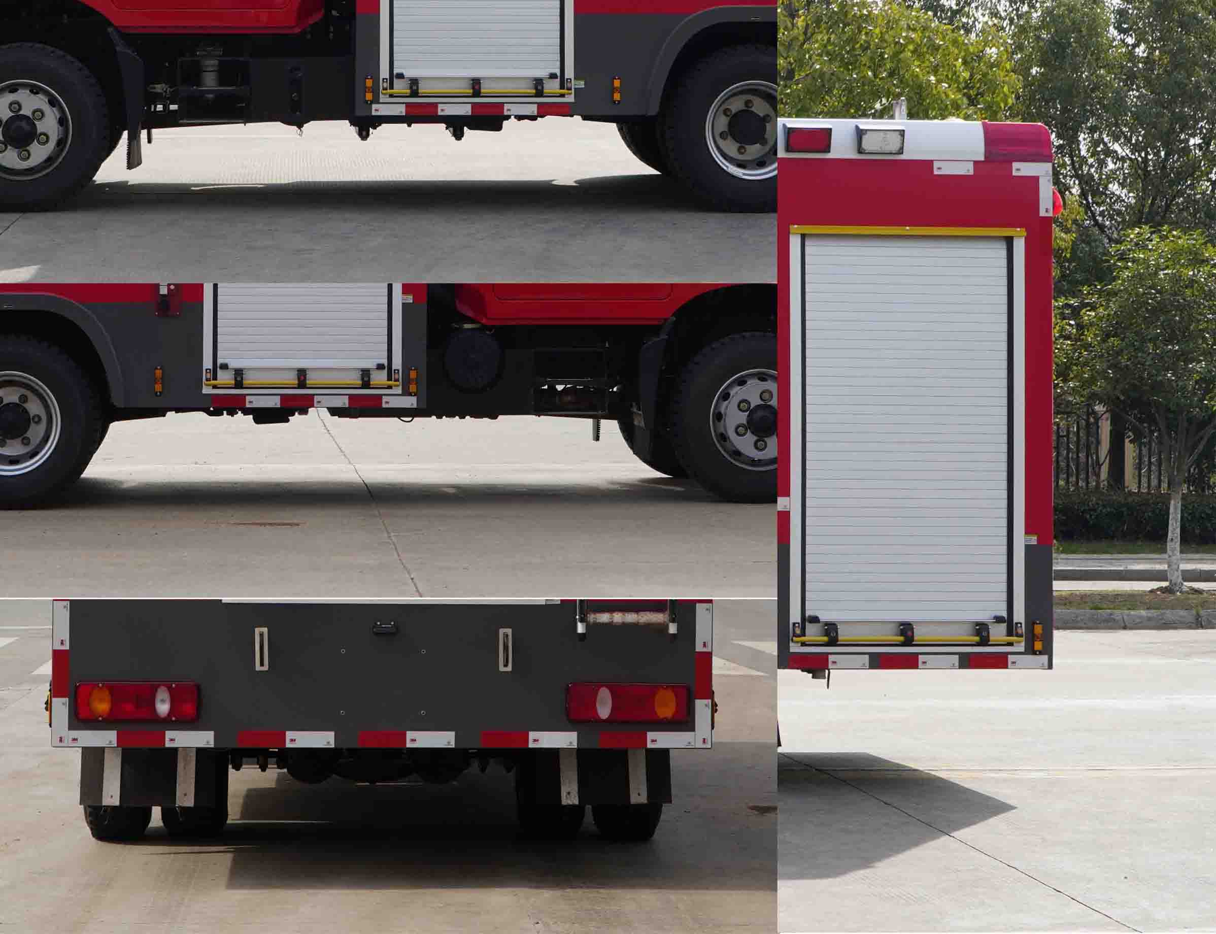 凱力風(fēng)牌KLF5110GXFSG40/D6B水罐消防車公告圖片