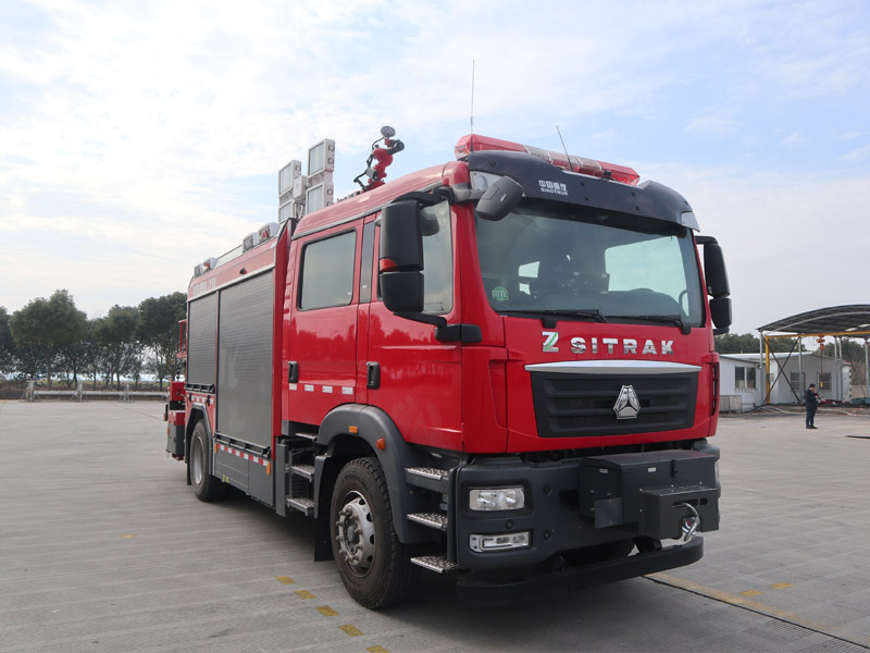 中聯(lián)牌ZLF5180TXFJY98搶險救援消防車