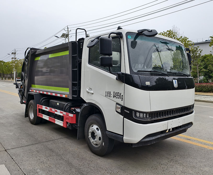 武工牌WGG5080ZYSJLBEV純電動壓縮式垃圾車