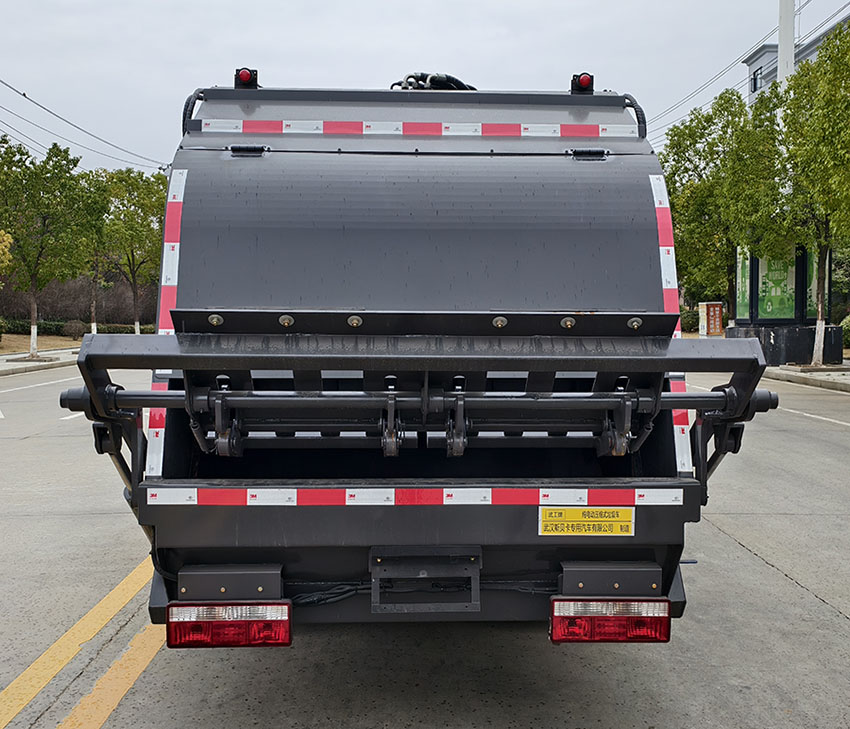 武工牌WGG5080ZYSJLBEV純電動壓縮式垃圾車公告圖片