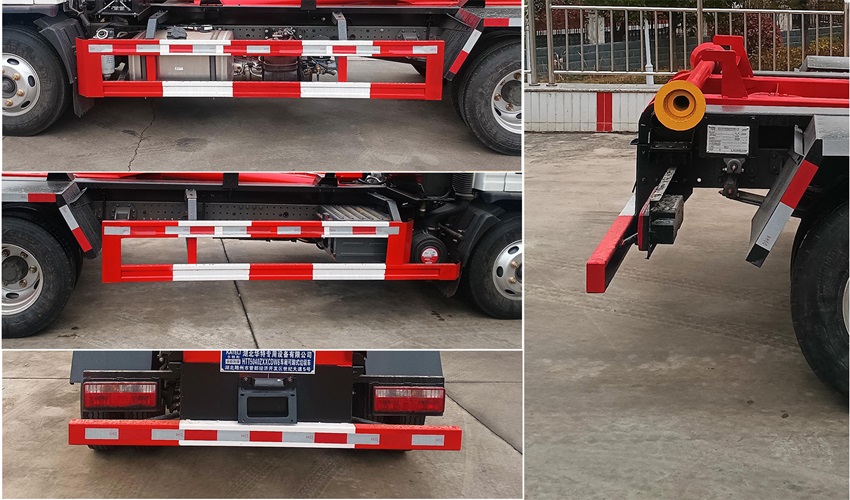 卡特利牌HTT5040ZXXCDW6車廂可卸式垃圾車公告圖片