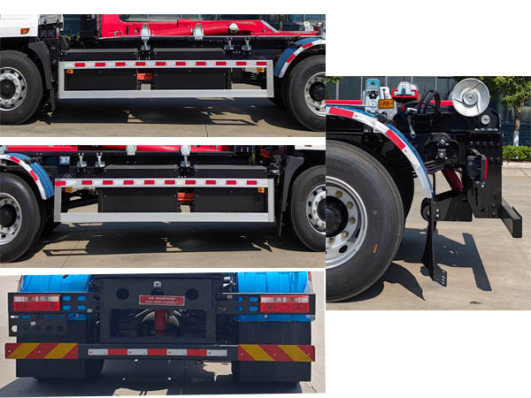 亞潔牌BQJ5180ZXXCLBEV純電動(dòng)車廂可卸式垃圾車公告圖片