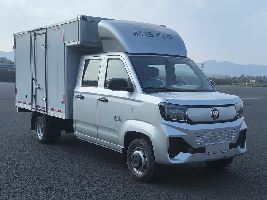 福田牌BJ5030XXYEV82純電動廂式貨車公告圖片