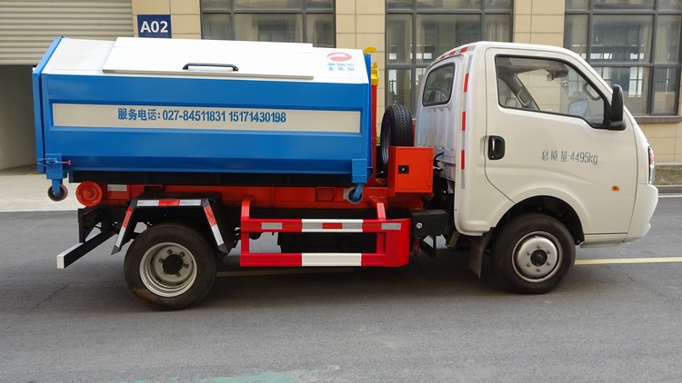 金銀湖牌WFA5042ZXXSBEV純電動(dòng)車(chē)廂可卸式垃圾車(chē)公告圖片