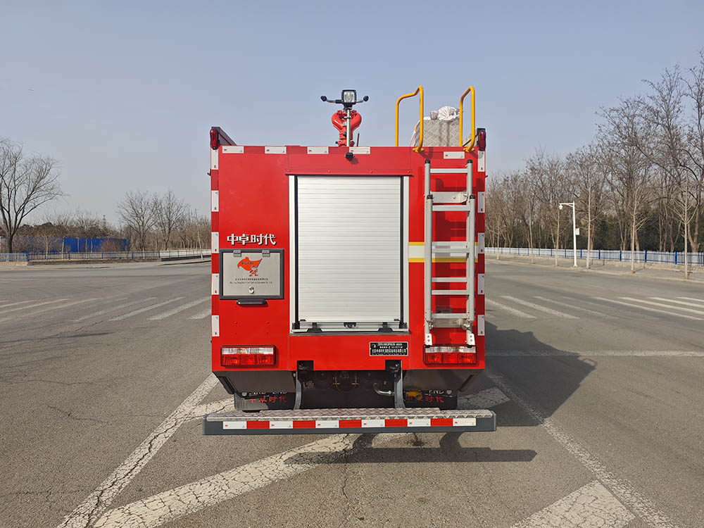 中卓時代牌ZXF5100GXFSG35水罐消防車公告圖片