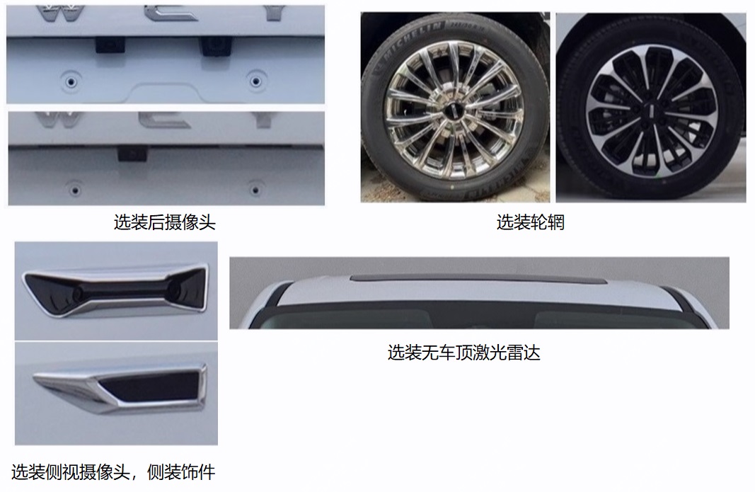 魏牌牌CC5031XFZBD23BPHEV插電式混合動力福祉車公告圖片