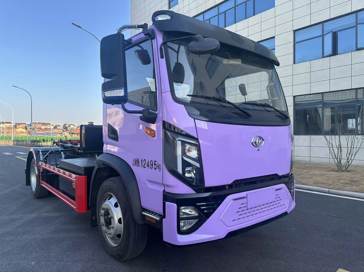 金銀湖牌WFA5120ZXXCBEV純電動(dòng)車廂可卸式垃圾車