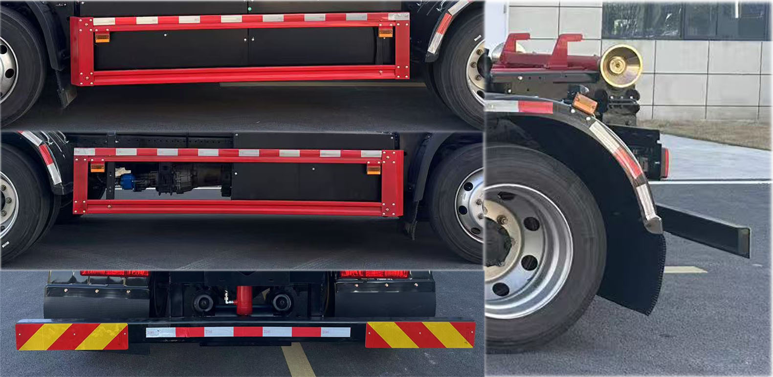 金銀湖牌WFA5120ZXXCBEV純電動車廂可卸式垃圾車公告圖片