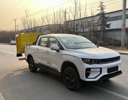 瑞天得力牌RTS5031TFZBEV纯电动防撞缓冲车