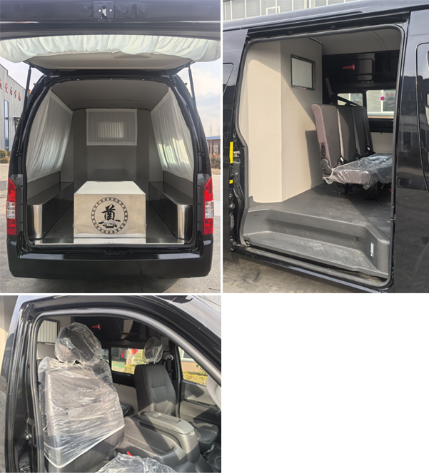 山海川牌BCZ5032XBY殯儀車公告圖片