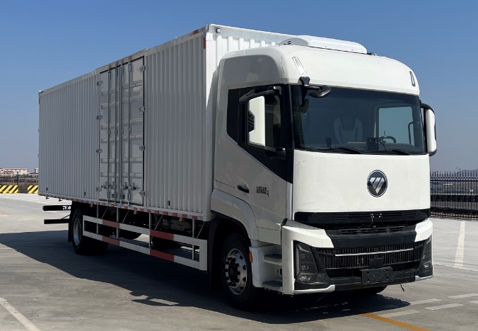 福田牌BJ5166XXY-02廂式貨車公告圖片