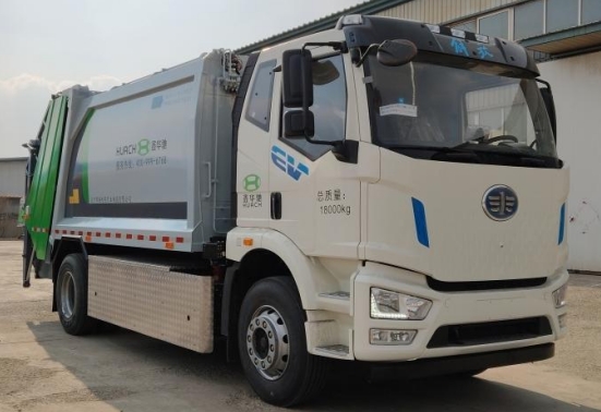 鑫華馳牌THD5187ZYSEV1純電動壓縮式垃圾車