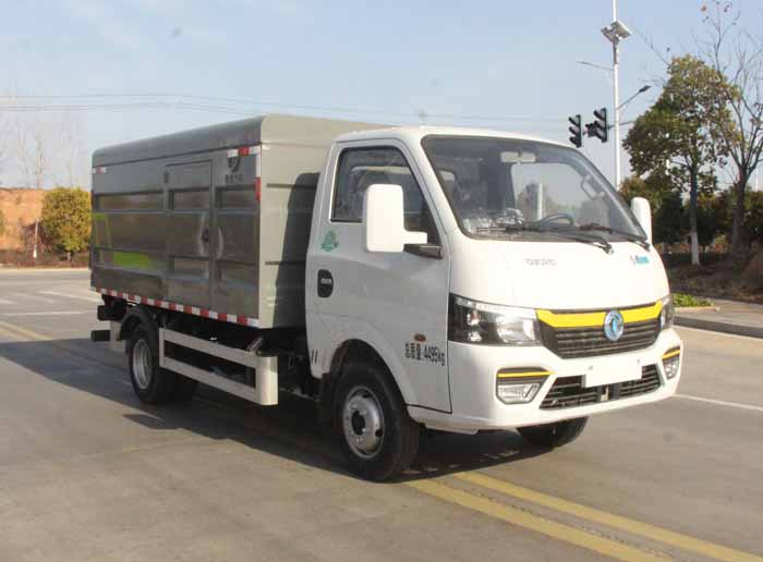 縱昂牌CLT5041XTYEQBEV純電動密閉式桶裝垃圾車