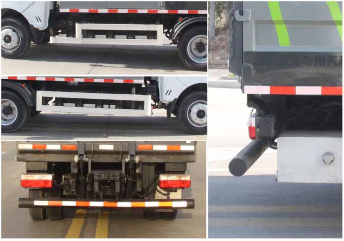 縱昂牌CLT5041XTYEQBEV純電動密閉式桶裝垃圾車公告圖片