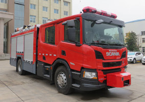 银河牌BX5191GXFAP50/SCA6压缩空气泡沫消防车