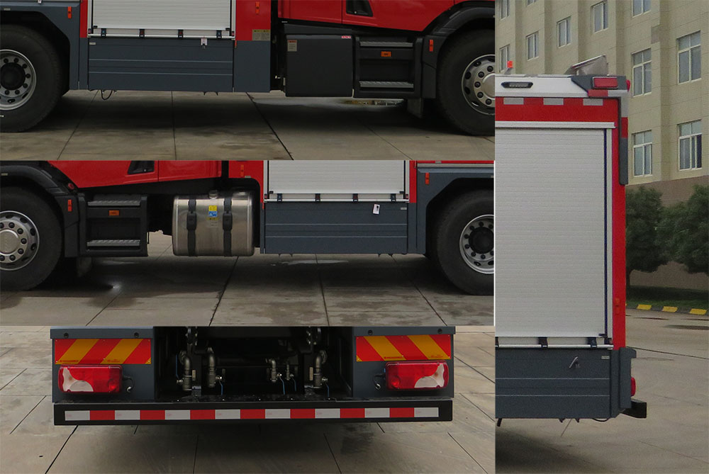 銀河牌BX5191GXFAP50/SCA6壓縮空氣泡沫消防車公告圖片