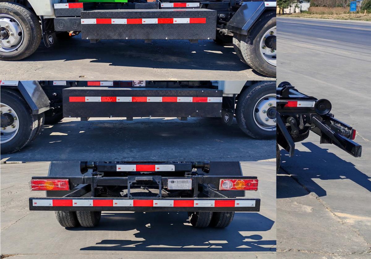 衡霸牌YYD5040ZXXBBEV純電動車廂可卸式垃圾車公告圖片