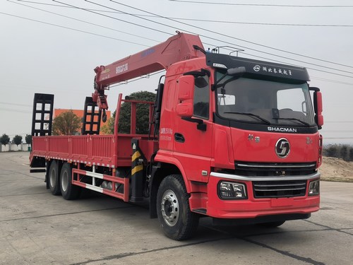 陜汽牌SX5250JSQGP65841隨車起重運(yùn)輸車公告圖片