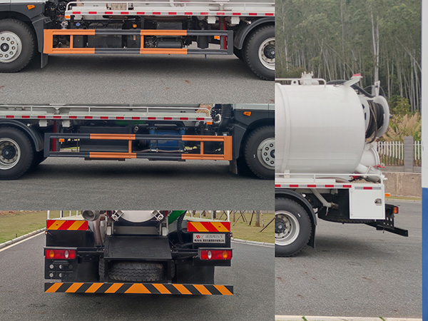 福龍馬牌FLM5180GQWDT6清洗吸污車(chē)公告圖片