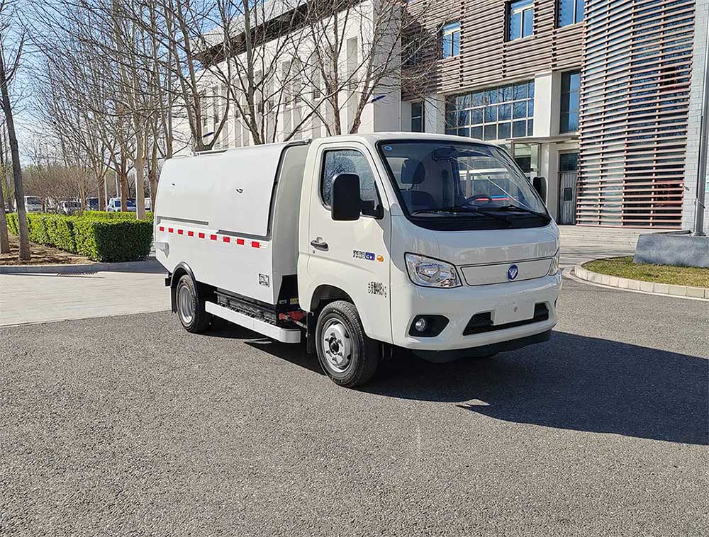 亞潔牌BQJ5040ZLJBJBEV純電動(dòng)自卸式垃圾車