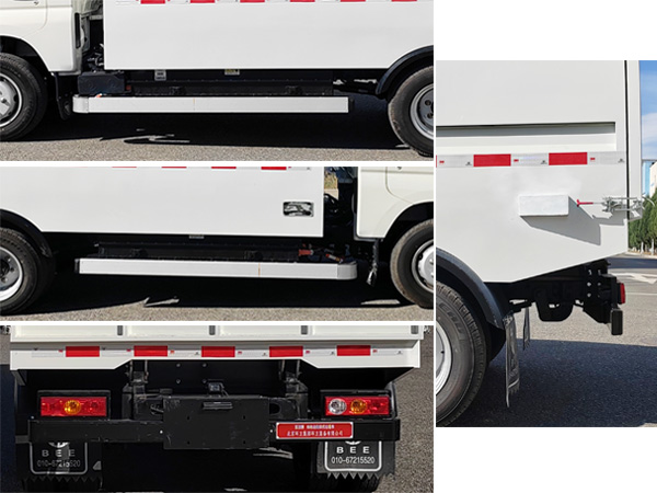 亞潔牌BQJ5040ZLJBJBEV純電動自卸式垃圾車公告圖片