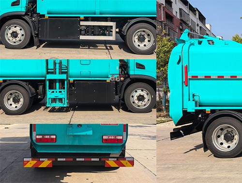虹宇牌HYS5120TCABEV純電動(dòng)餐廚垃圾車公告圖片