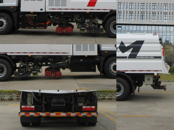 福龍馬牌FLM5180TXSDGFCEV燃料電池洗掃車公告圖片