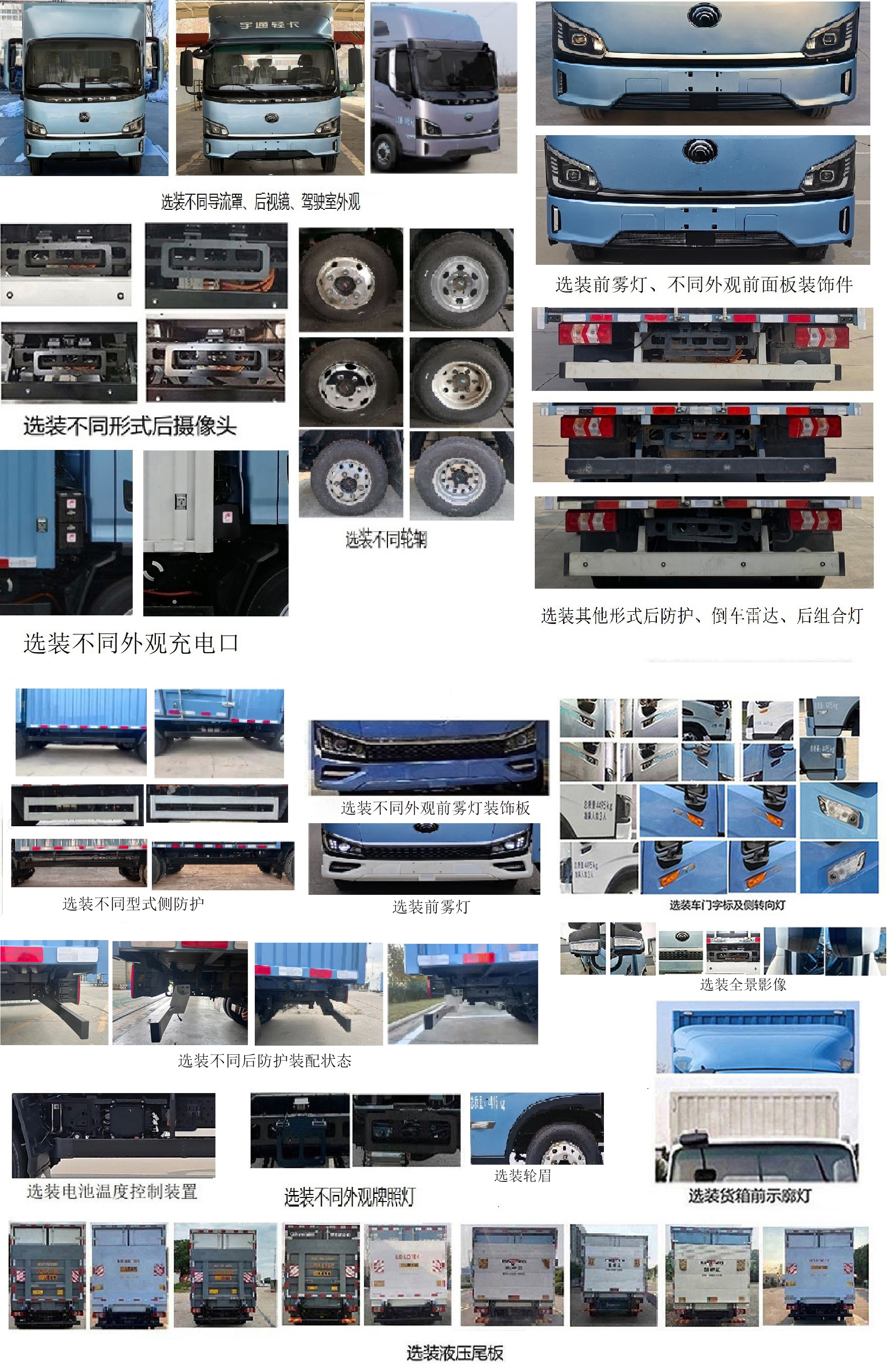 宇通牌ZKH5045XXYBEV13純電動廂式貨車公告圖片