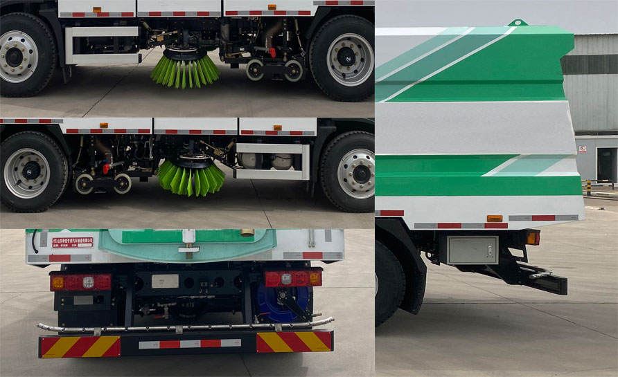 帝宏牌YTH5120TXSBEV純電動(dòng)洗掃車(chē)公告圖片