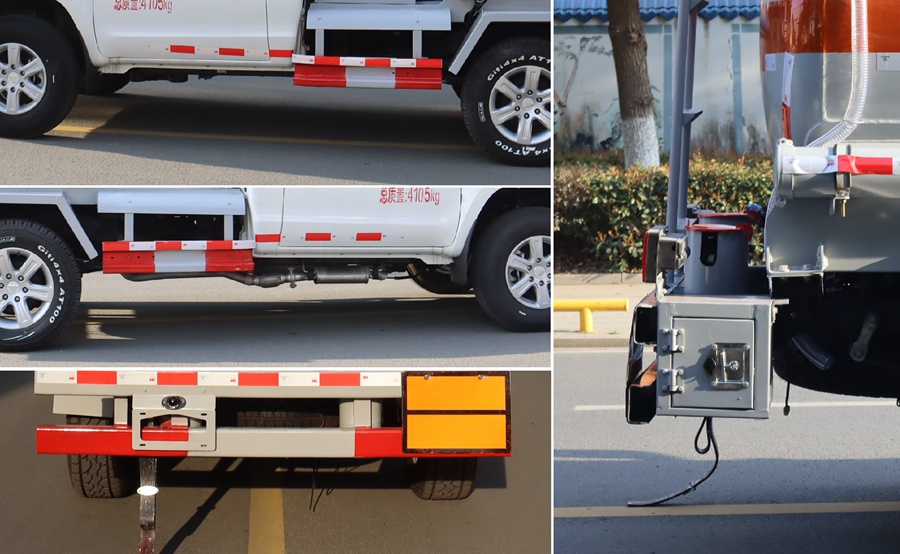 中汽力威牌HLW5040GRYBJ6易燃液體罐式運(yùn)輸車公告圖片