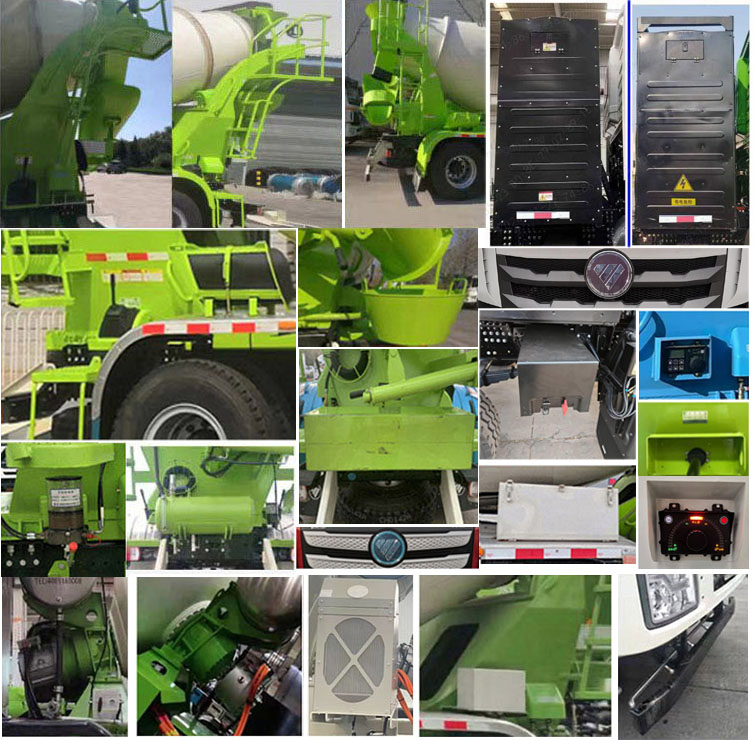 雷薩牌FLX5311GJBEV2A純電動(dòng)混凝土攪拌運(yùn)輸車公告圖片