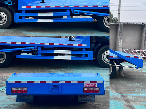 舜德牌SDS5040ZBSFD6擺臂式垃圾車(chē)公告圖片