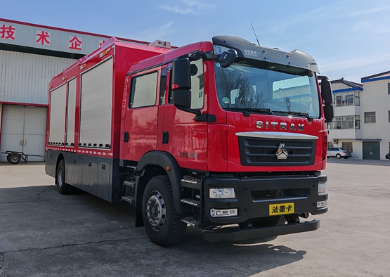 路鑫牌NJJ5182TPS6大流量排水搶險(xiǎn)車(chē)公告圖片