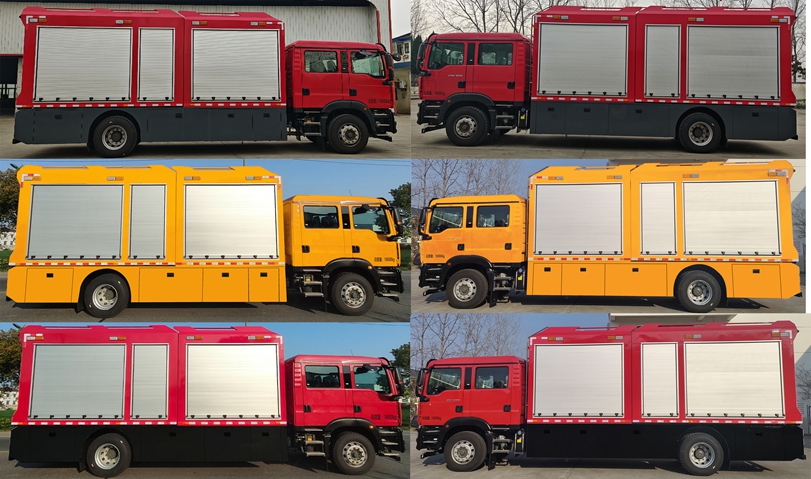 路鑫牌NJJ5182TPS6大流量排水搶險(xiǎn)車(chē)公告圖片