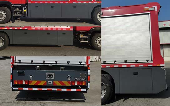 路鑫牌NJJ5182TPS6大流量排水搶險(xiǎn)車(chē)公告圖片