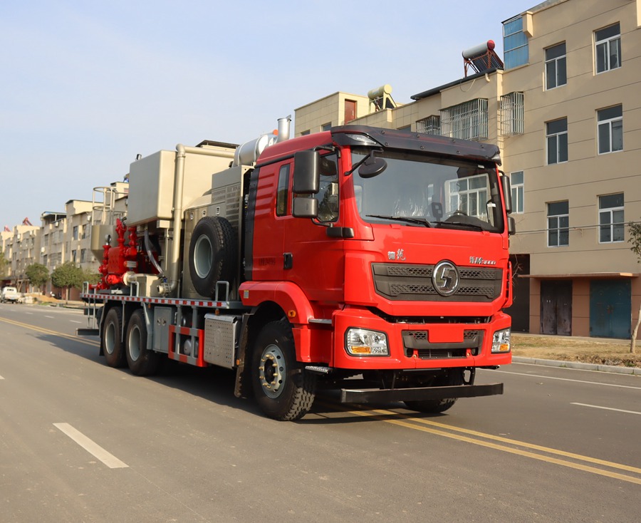 中汽力威牌HLW5240TGJSX6固井車