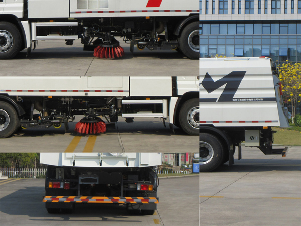 福龍馬牌FLM5180TXSQLBEV純電動洗掃車公告圖片