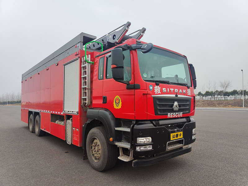 上格牌SGX5321TXFDF30水帶敷設(shè)消防車公告圖片