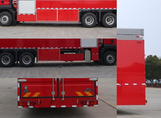 上格牌SGX5321TXFDF30水帶敷設(shè)消防車公告圖片