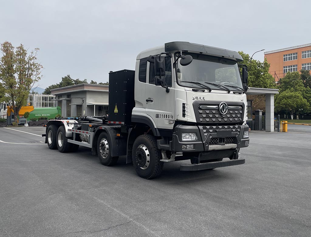 中汽牌ZQZ5311ZXXBEVD純電動車廂可卸式垃圾車公告圖片