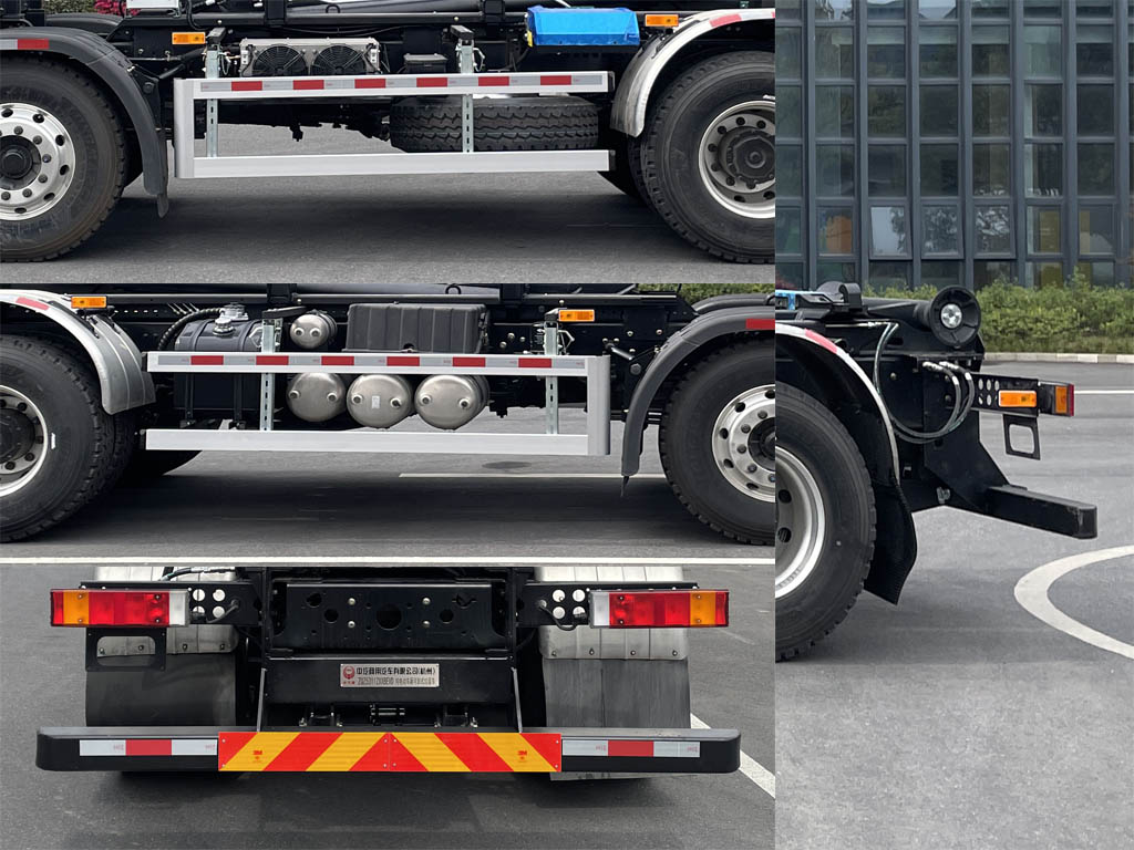 中汽牌ZQZ5311ZXXBEVD純電動車廂可卸式垃圾車公告圖片