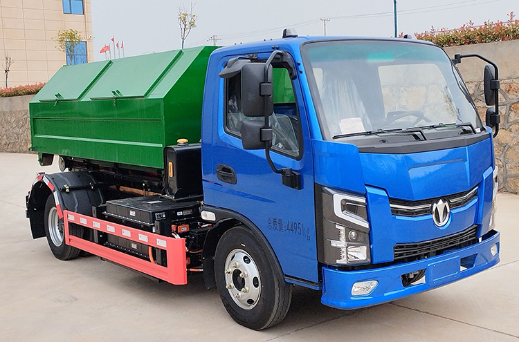 楚帝牌DCD5042ZXXFBEV純電動(dòng)車廂可卸式垃圾車公告圖片