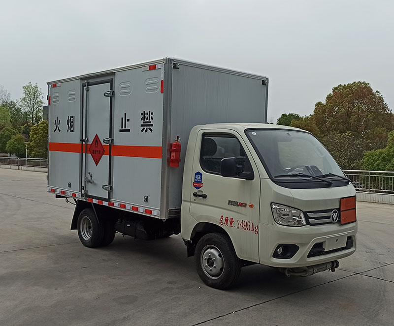 程力牌CL5031XRQ6BXW易燃?xì)怏w廂式運輸車公告圖片