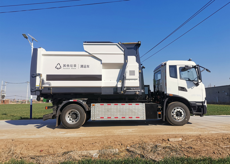旭環(huán)牌LSS5181ZXXDFBEV純電動(dòng)車廂可卸式垃圾車公告圖片